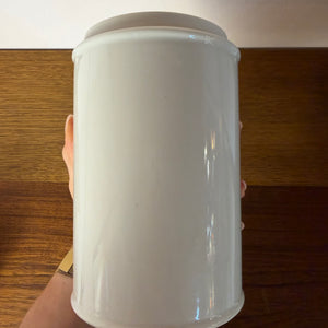 Apothekerdose Eucerin. Anhydric weiß Porzellan - 1000 ml