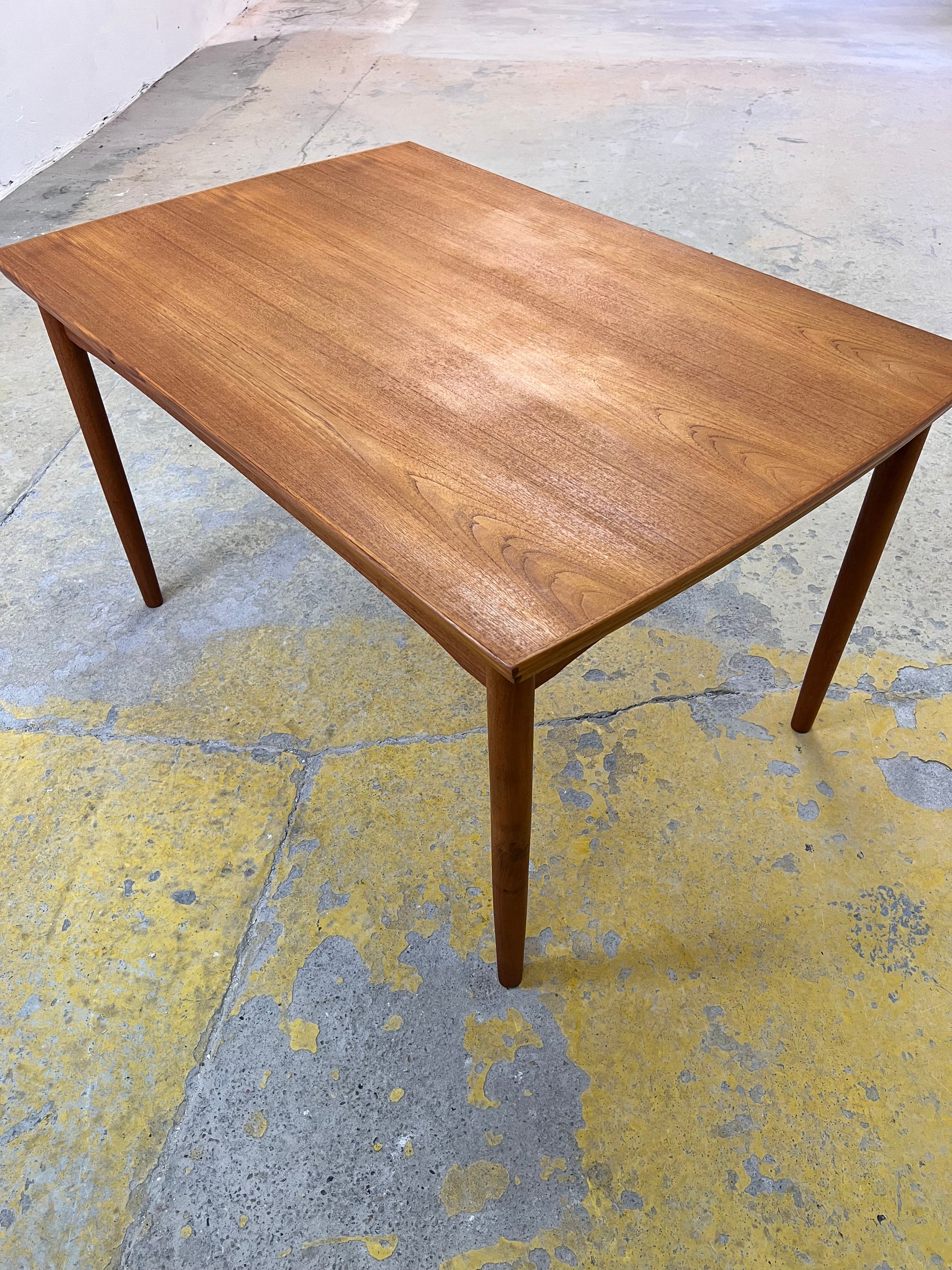 Ausziehbarer Esstisch Teak aus Dänemark