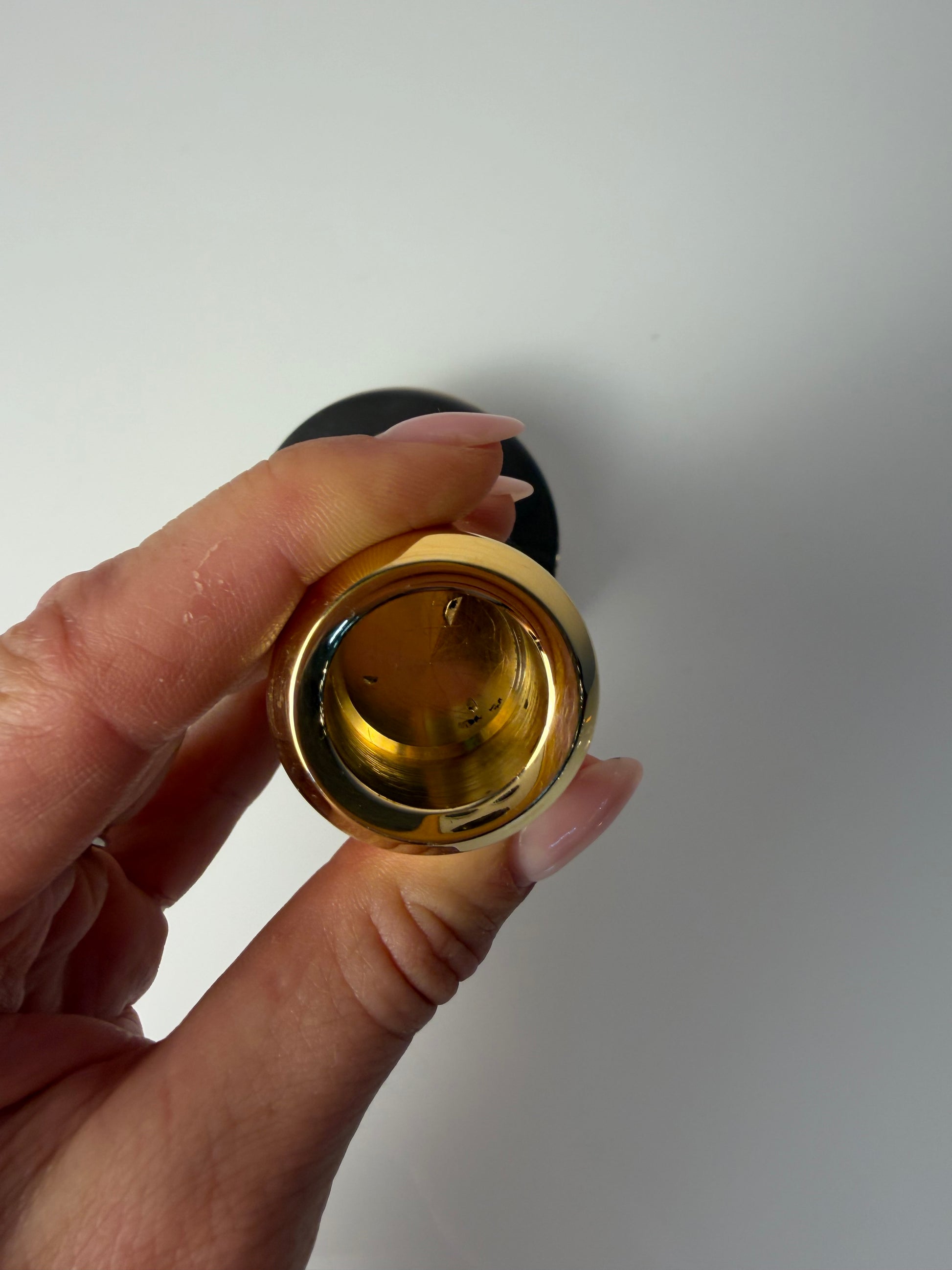 Kerzenständer 24 Karat vergoldet von Hugo Asmussen für Asmussen Design