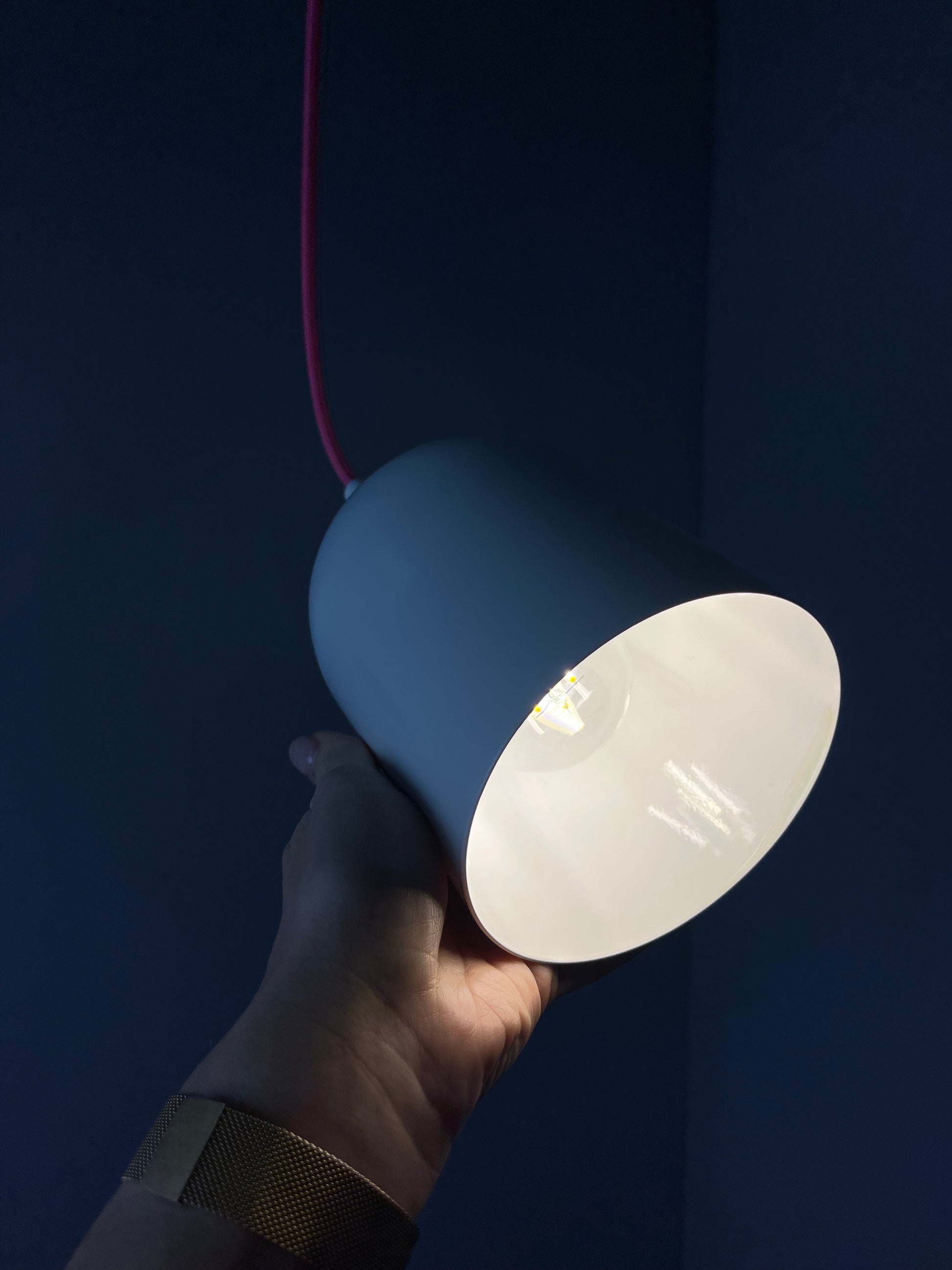 Hängelampe weiß aus Dänemark