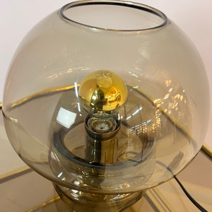 Tischlampe Rauchglas von Raak