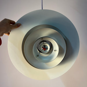 Lamellenlampe Modell DE-LUX grau von Design Light