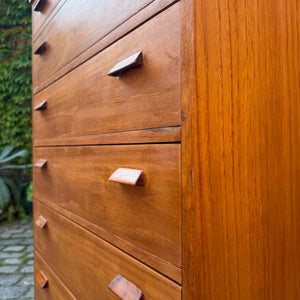 Tallboy Kommode Teak aus Dänemark