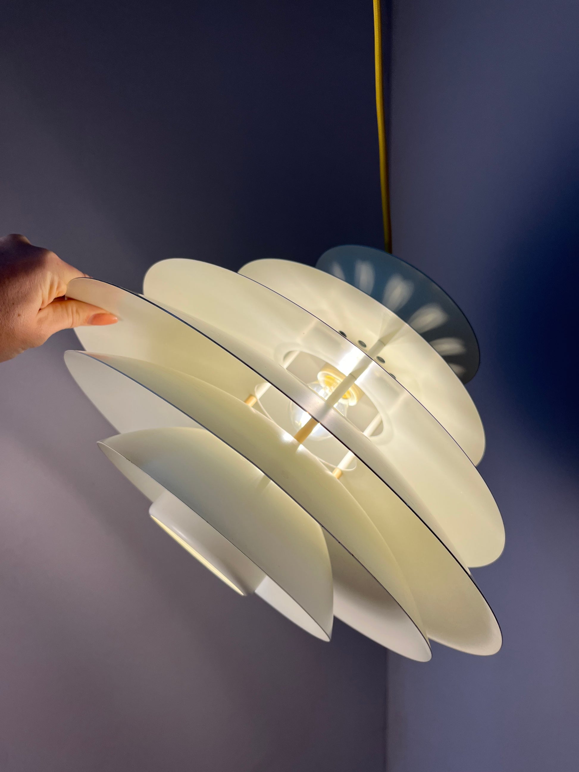 Lamellenlampe Modell 80113 weiß von Formlight