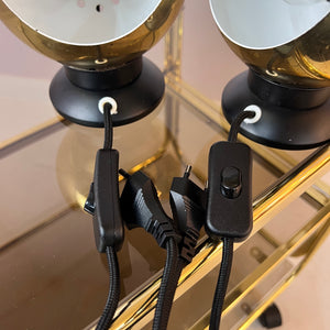 Set: 2x Kugellampe gold von Horn