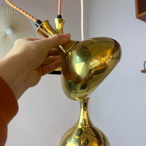 Hängelampe Messing von Scandi Lamp