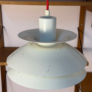 Lamellenlampe weiß aus Dänemark