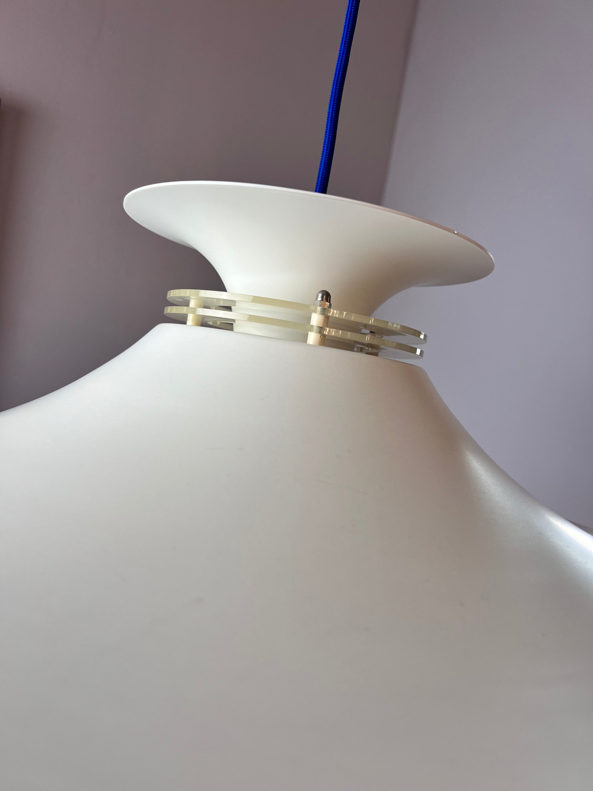 Lamellenlampe weiß von Jeka