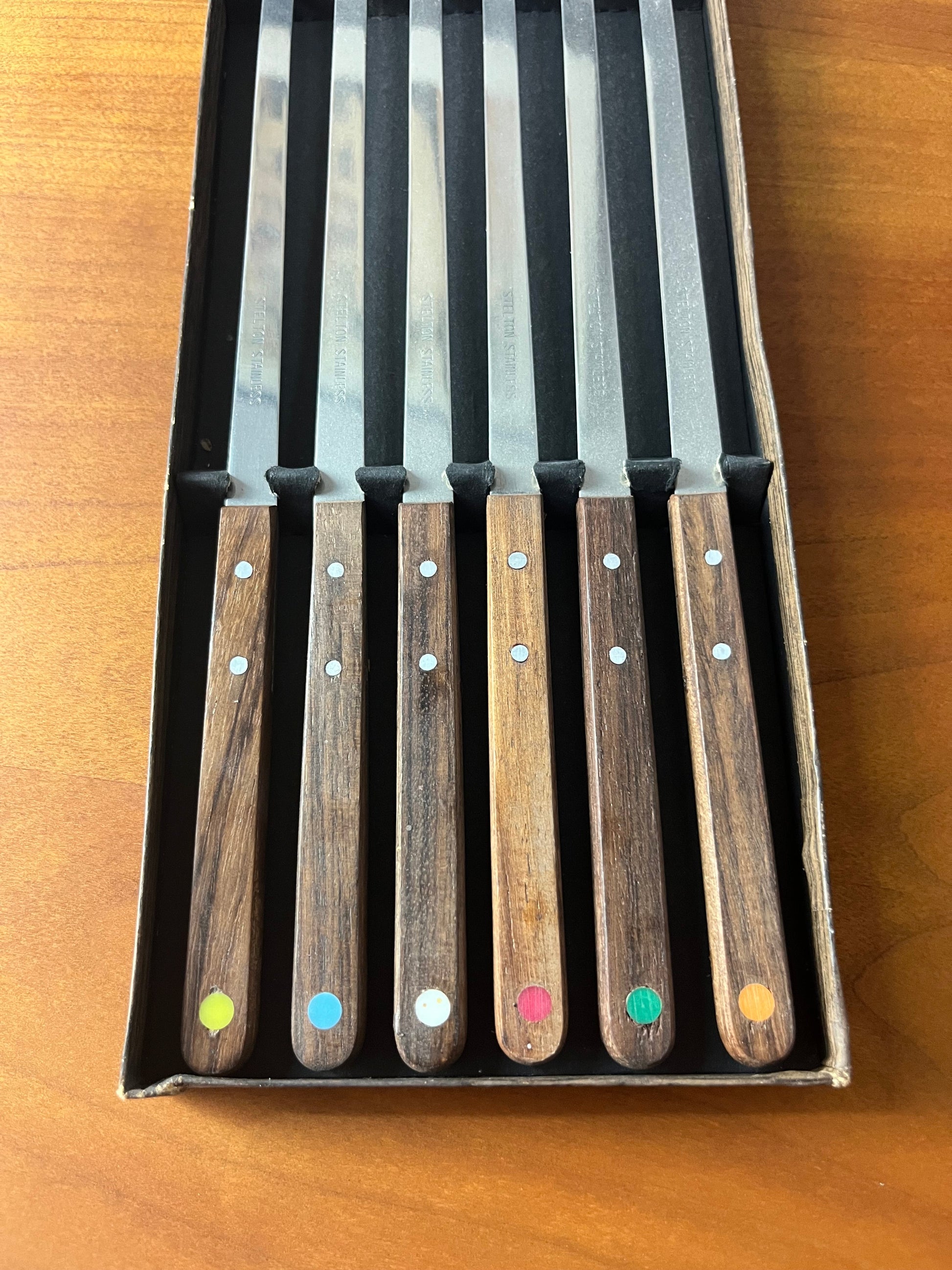 Fonduegabeln Edelstahl & Teak von Stelton