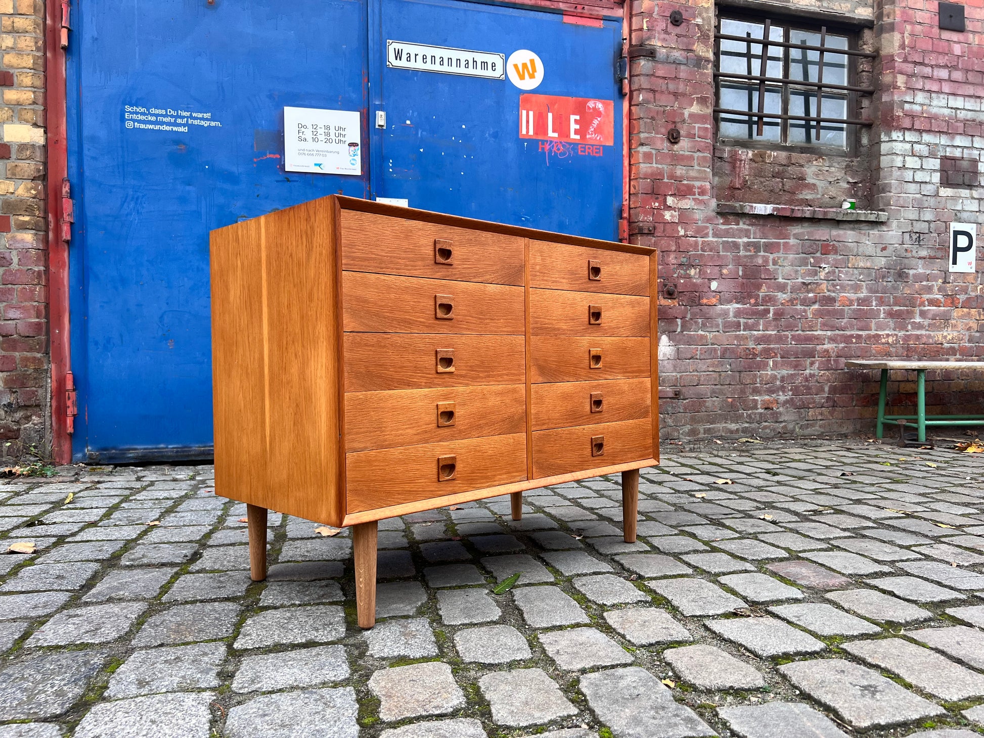 Doppelkommode Eiche von Brouer Møbelfabrik