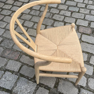 Wishbone Chair Modell CH24 Eiche geseift von Hans J. Wegner für Carl Hansen & Søn