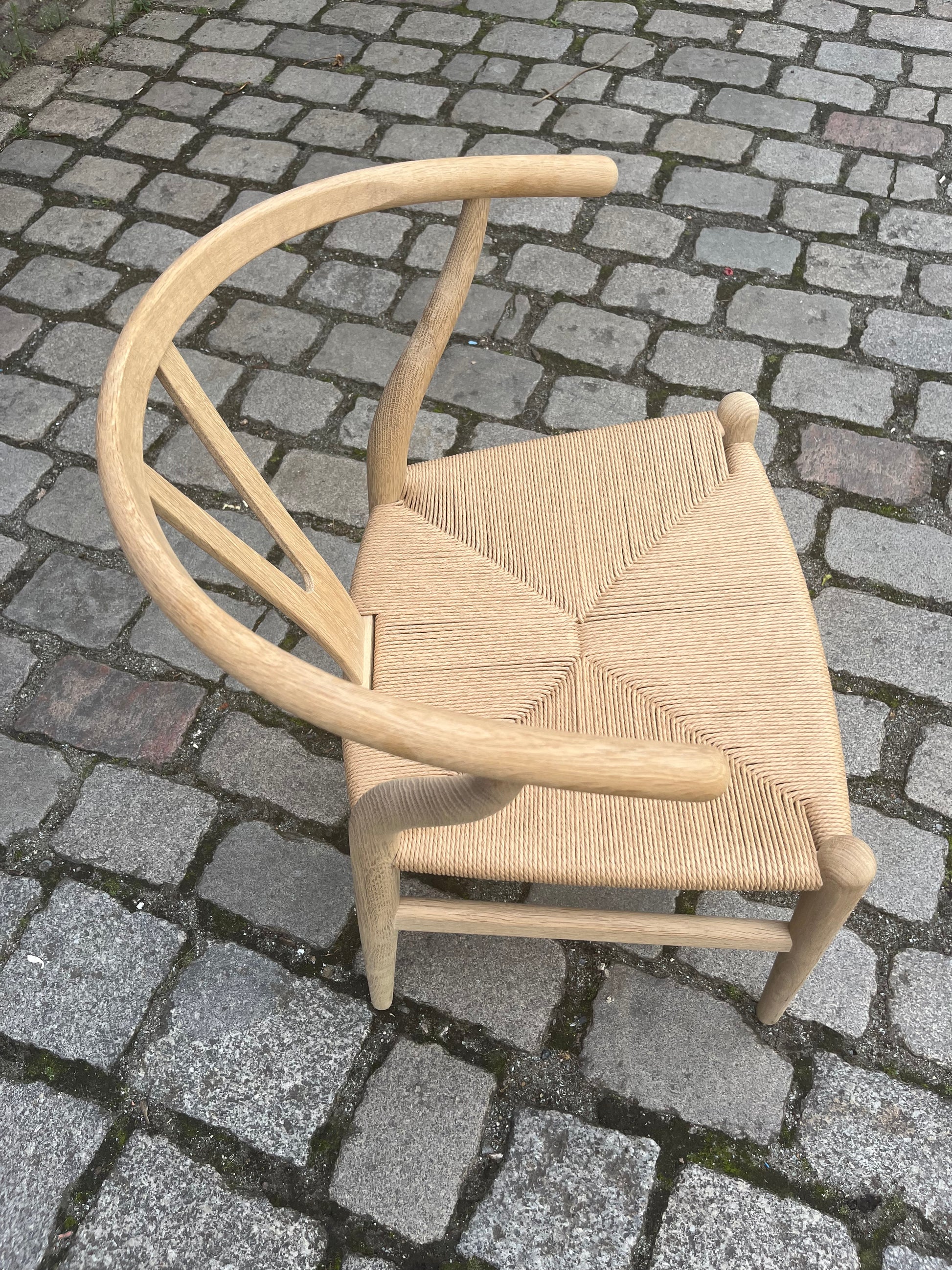 Wishbone Chair Modell CH24 Eiche geseift von Hans J. Wegner für Carl Hansen & Søn