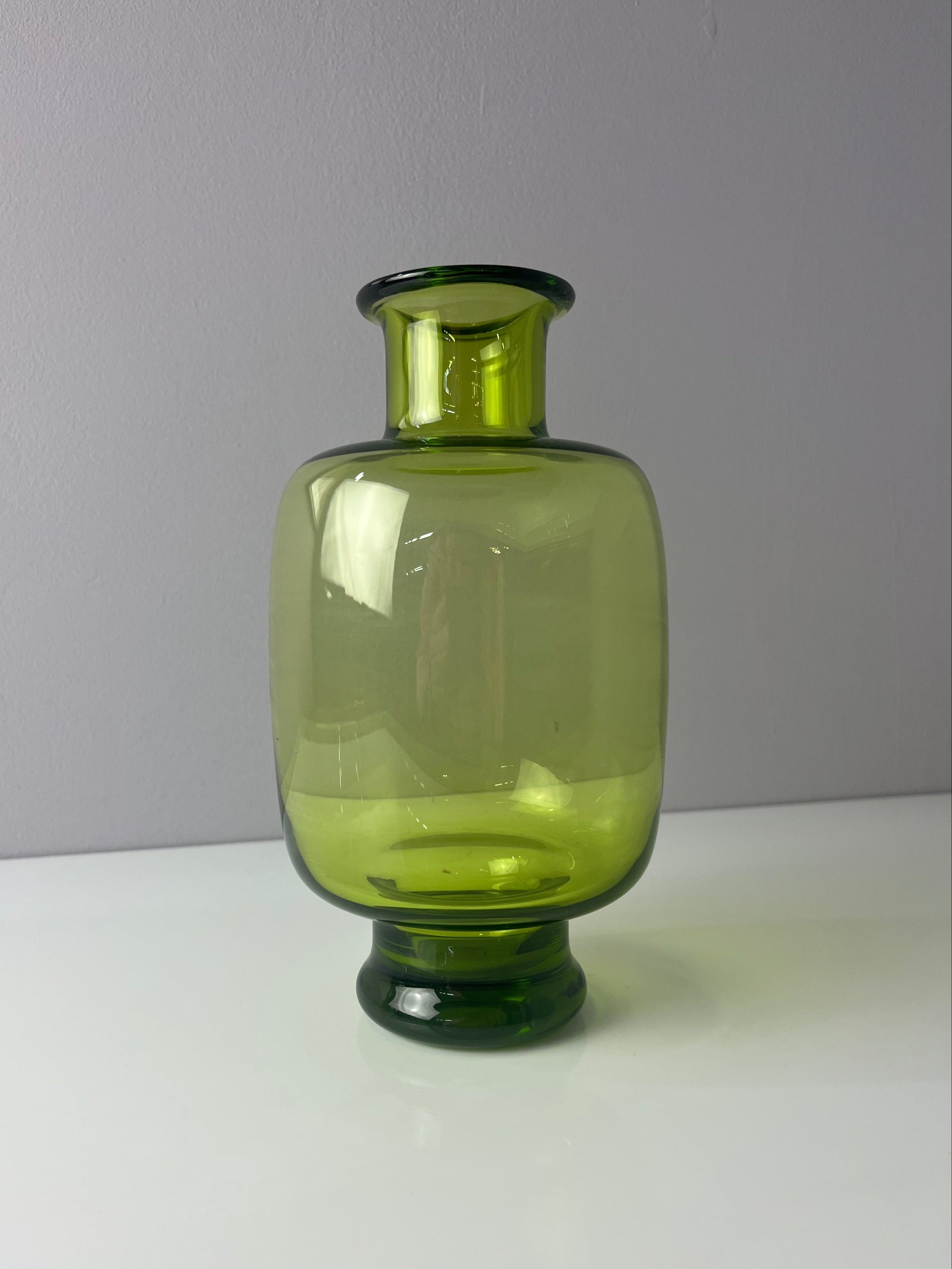 Vase Majgrøn von Per Lütken für Holmegaard