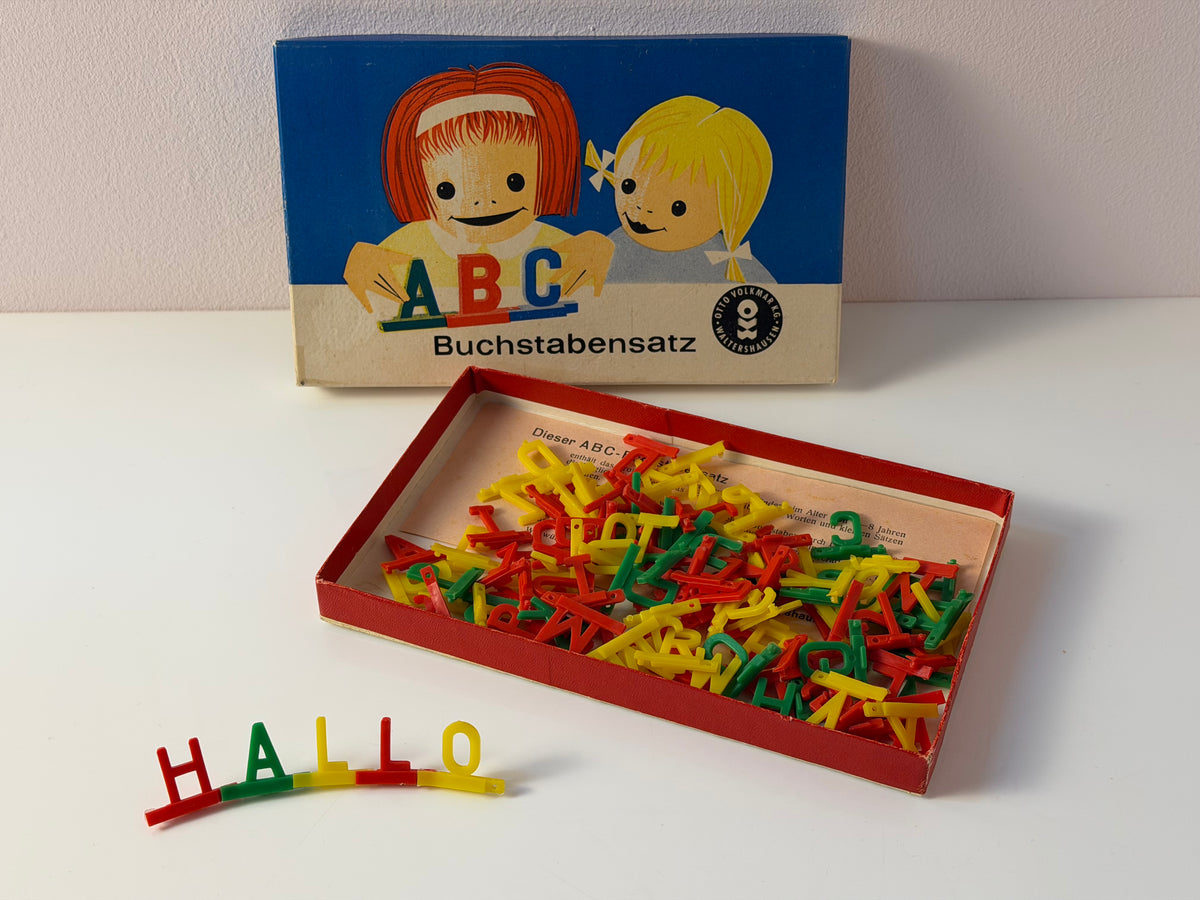 ABC Buchstabensatz von Otto Volkmar K.G. Waltershausen