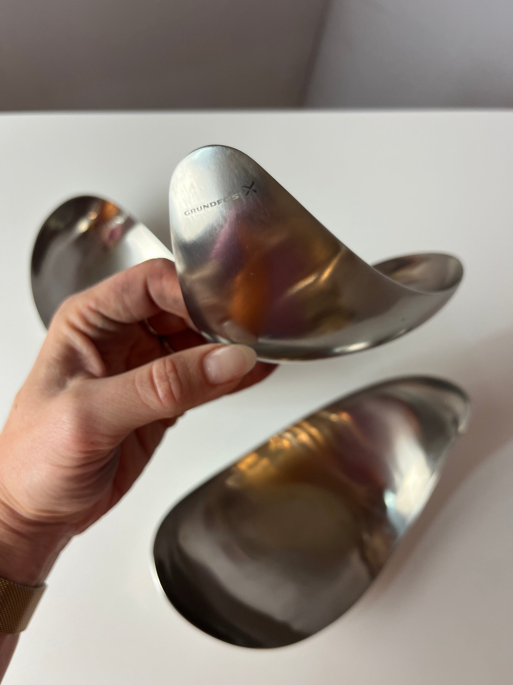 Set: Servierschalen Leaf von Helle Damkjær für Georg Jensen