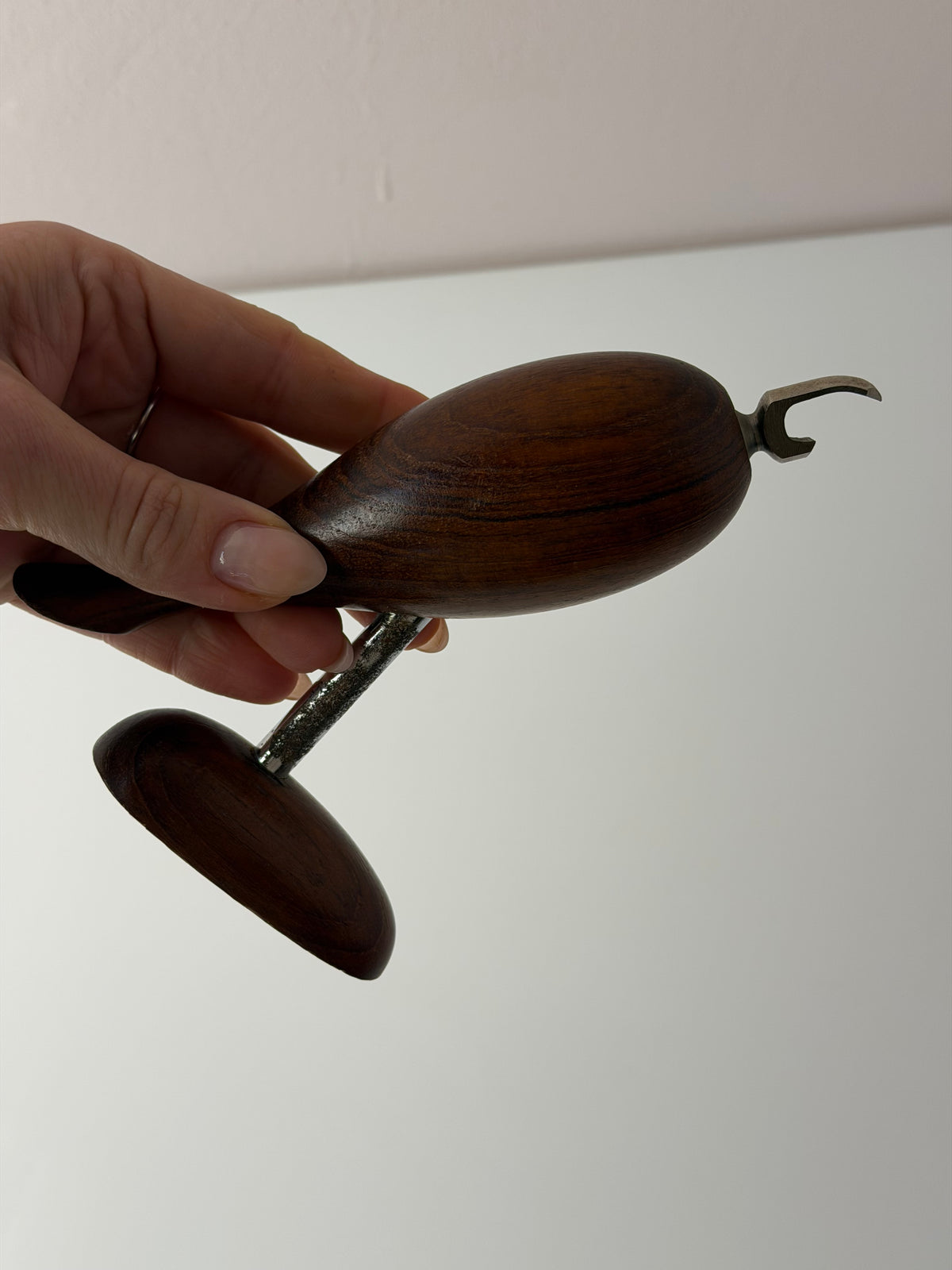 Flaschenöffner Vogel Teak