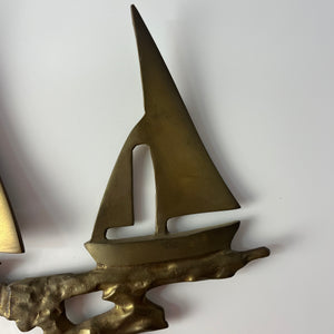 Wanddeko Schiffe Messing aus Dänemark