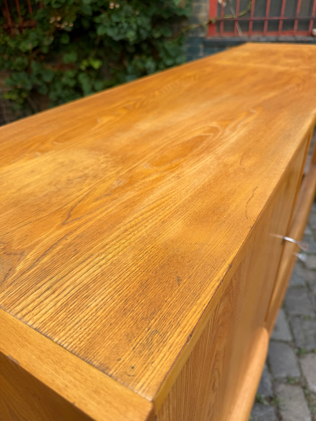 Highboard Typ 602/G Esche von Franz Ehrlich für Hellerau