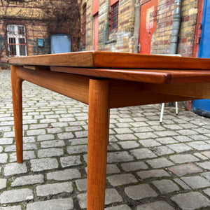 Ausziehbarer Esstisch Teak von Grete Jalk für Glostrup Møbelfabrik