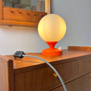 Tischlampe Opalkugel