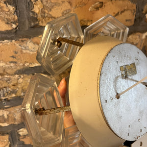 Wandlampe Eiskristall von VEB Kristallleuchtenbau Ebersbach