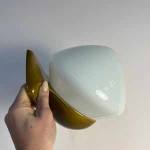 Wandlampe Modell 6030 oliv von Sigvard Bernadotte für Ifö