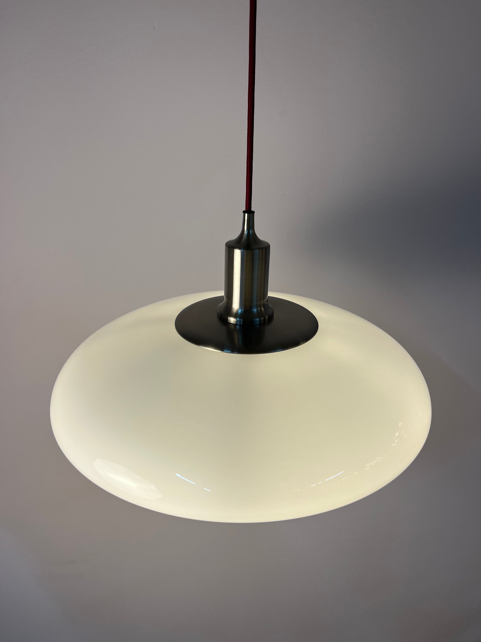 Hängelampe TÄLLBYN weiß Glas für IKEA