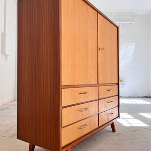 Wäscheschrank Modell Herrenkommode von Gebr. Lübke
