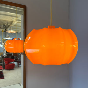Hängelampe orange Kunststoff von Ilka Plast