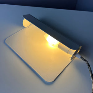 Wandlampe weiß Metall aus Dänemark