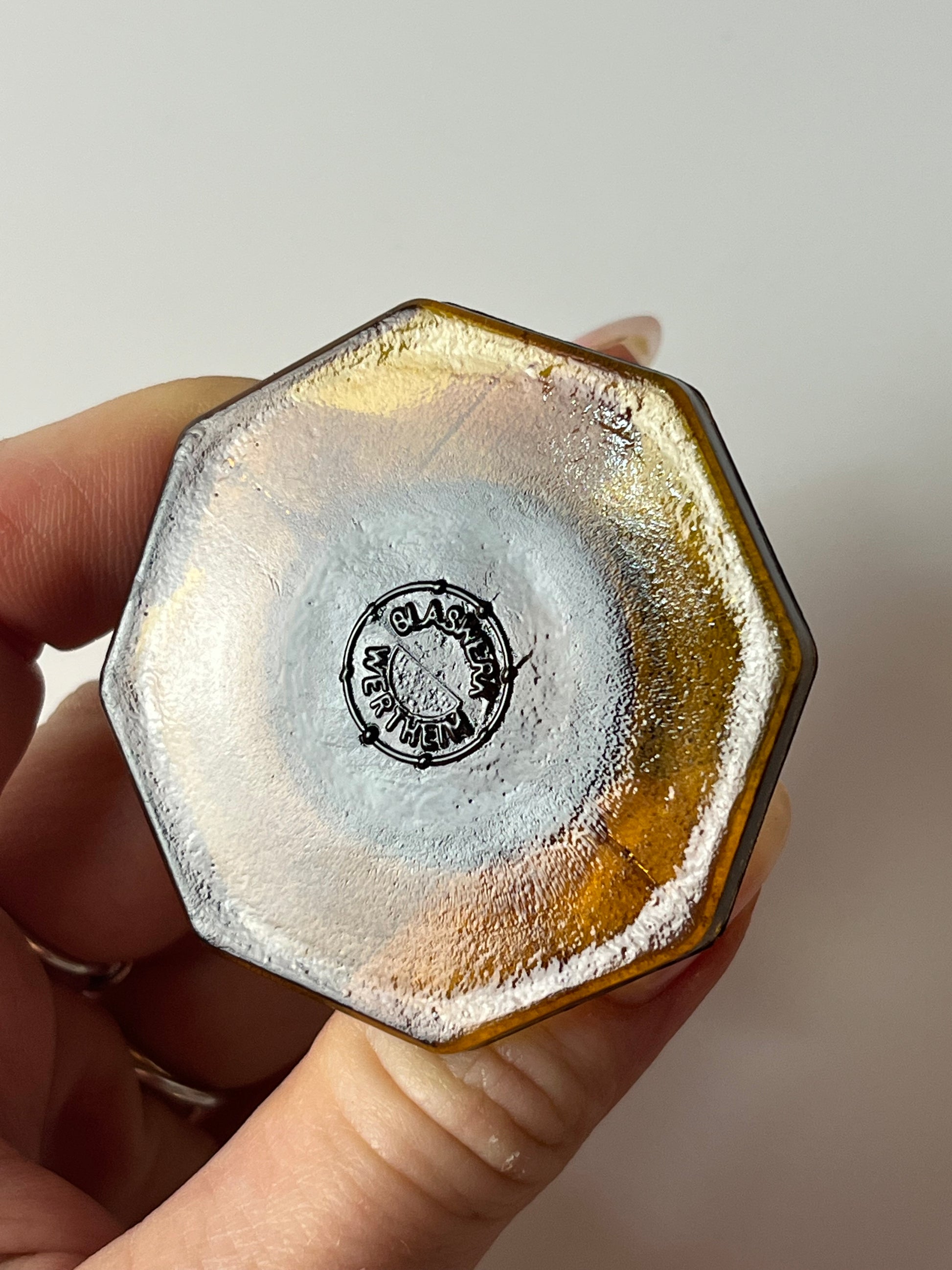 Apothekerglas braun von Glaswerk Wertheim