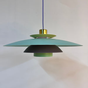 Lamellenlampe neu lackiert, Dänemark