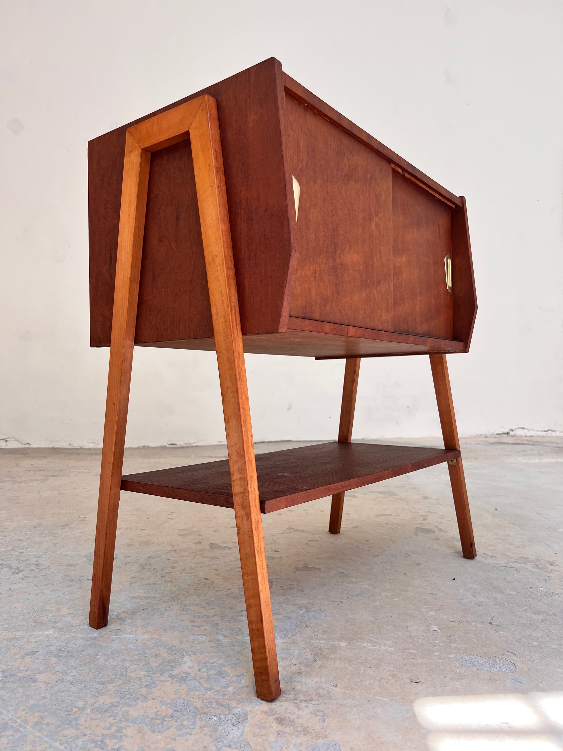 Kleiner Konsolentisch Teak aus Dänemark