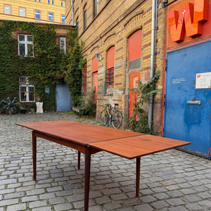 Ausziehbarer Esstisch Teak aus Dänemark