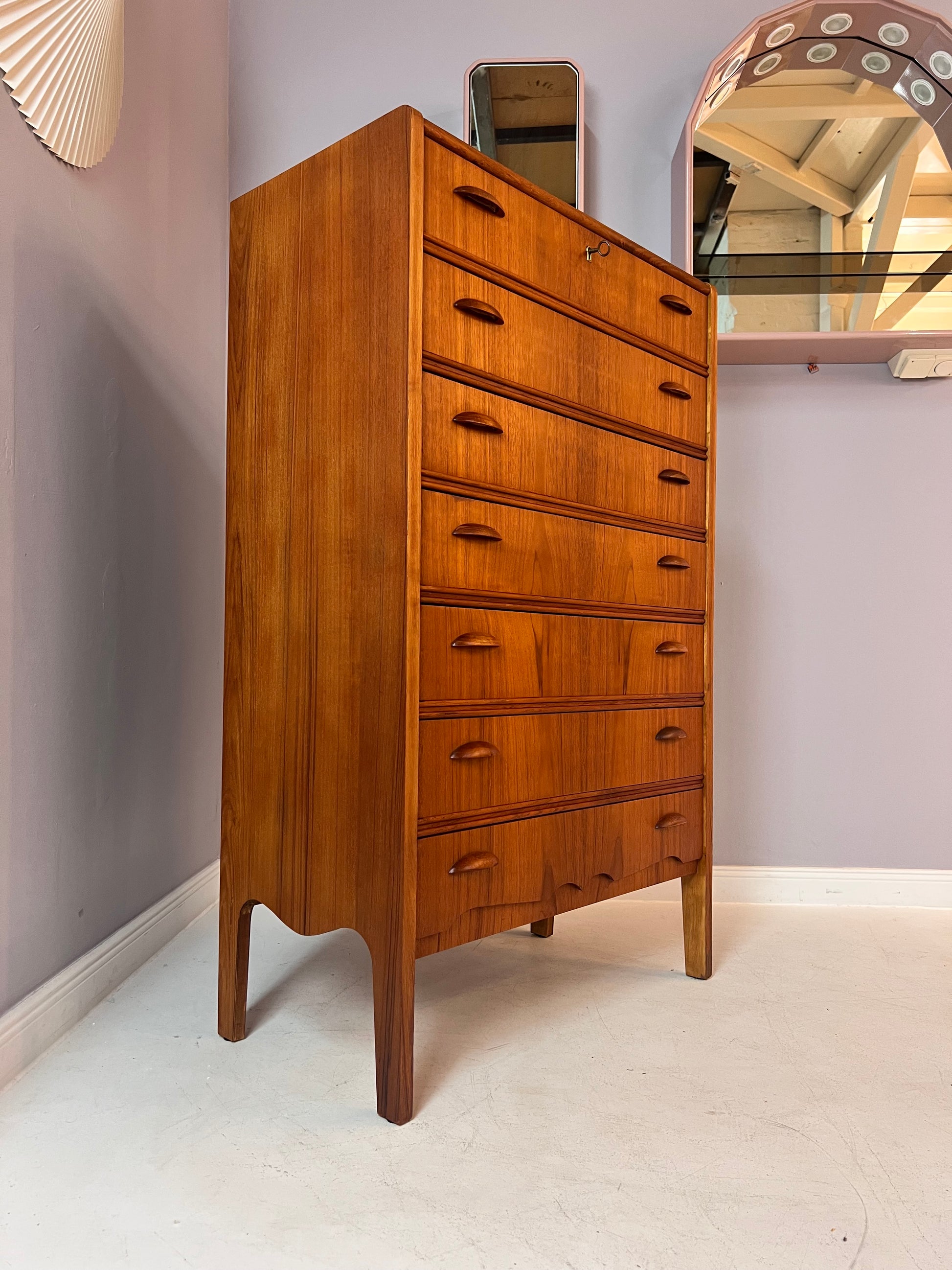 Schreinerkommode Teak aus Dänemark