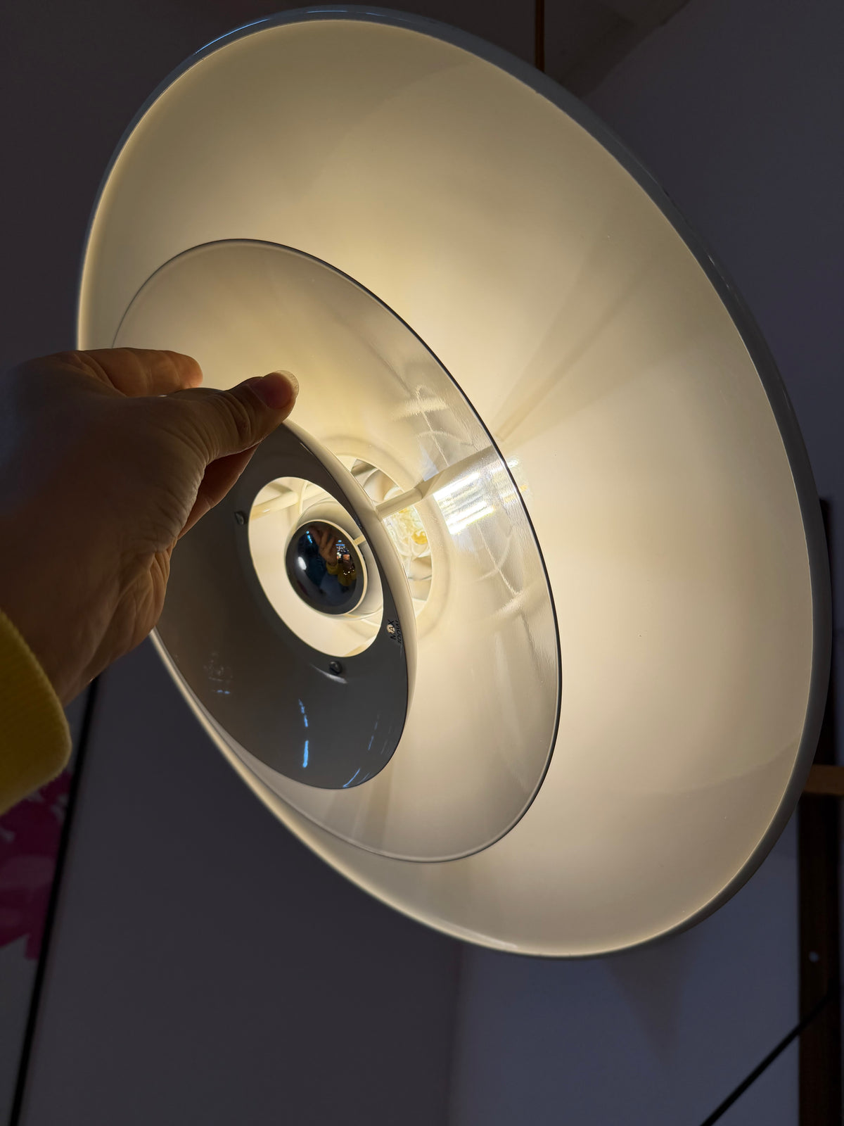 Lamellenlampe Typ T1213 weiß von Belid