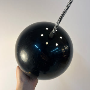 Kugellampe schwarz aus Dänemark