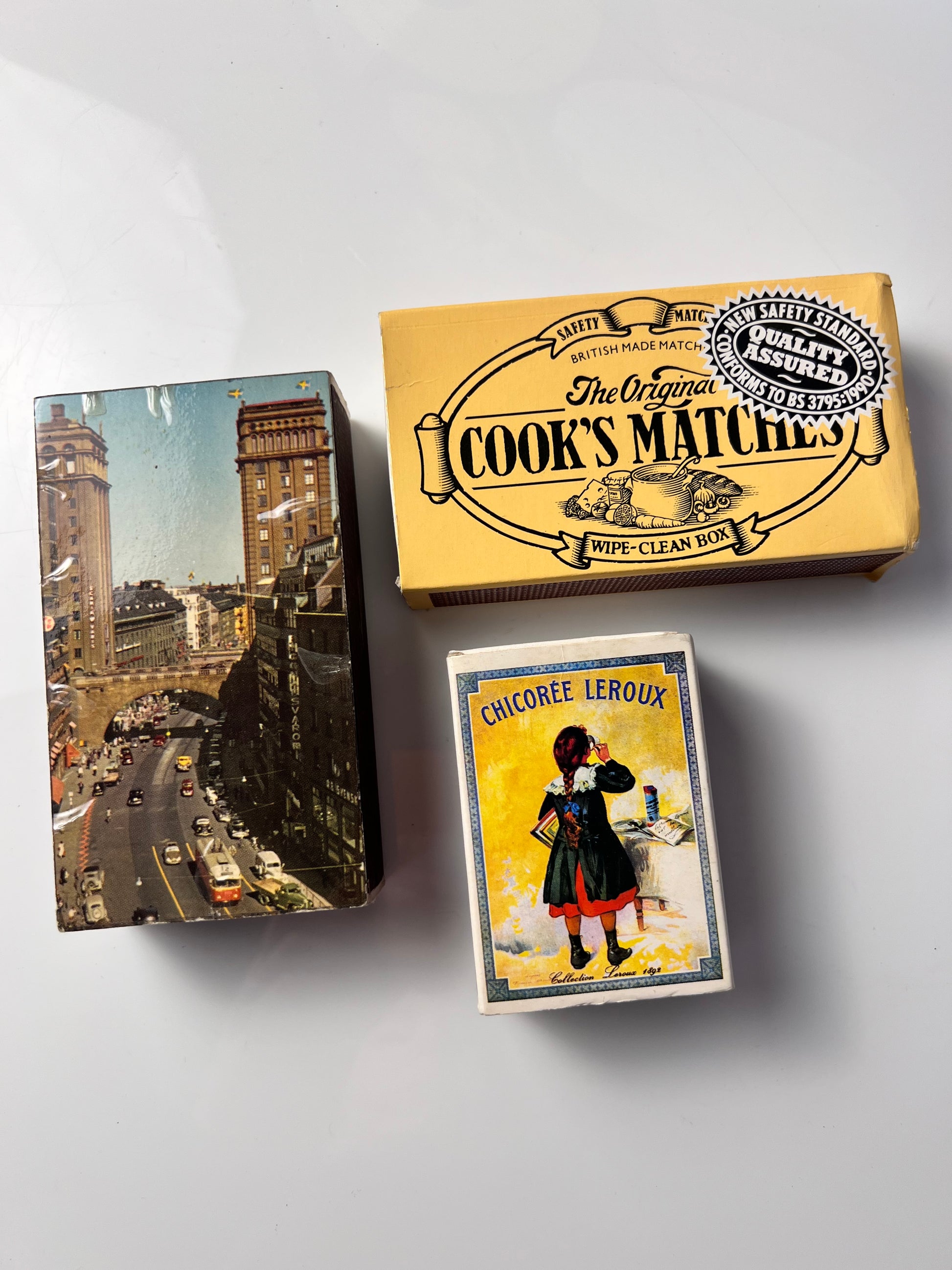 Set: Vintage Streichhölzer Grosspackungen