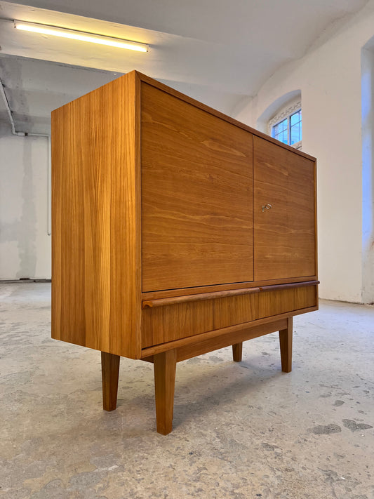 Kommode Holz mit Schranktüren und 2 Schubladen