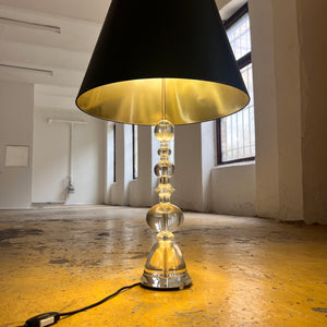 hohe Tischlampe 70er Jahre