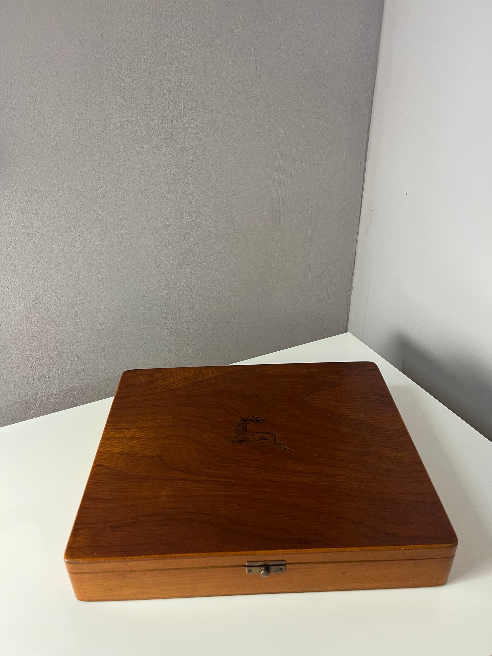 Zigarrenkiste Teak von A.M. Hirschsprung & Sønner