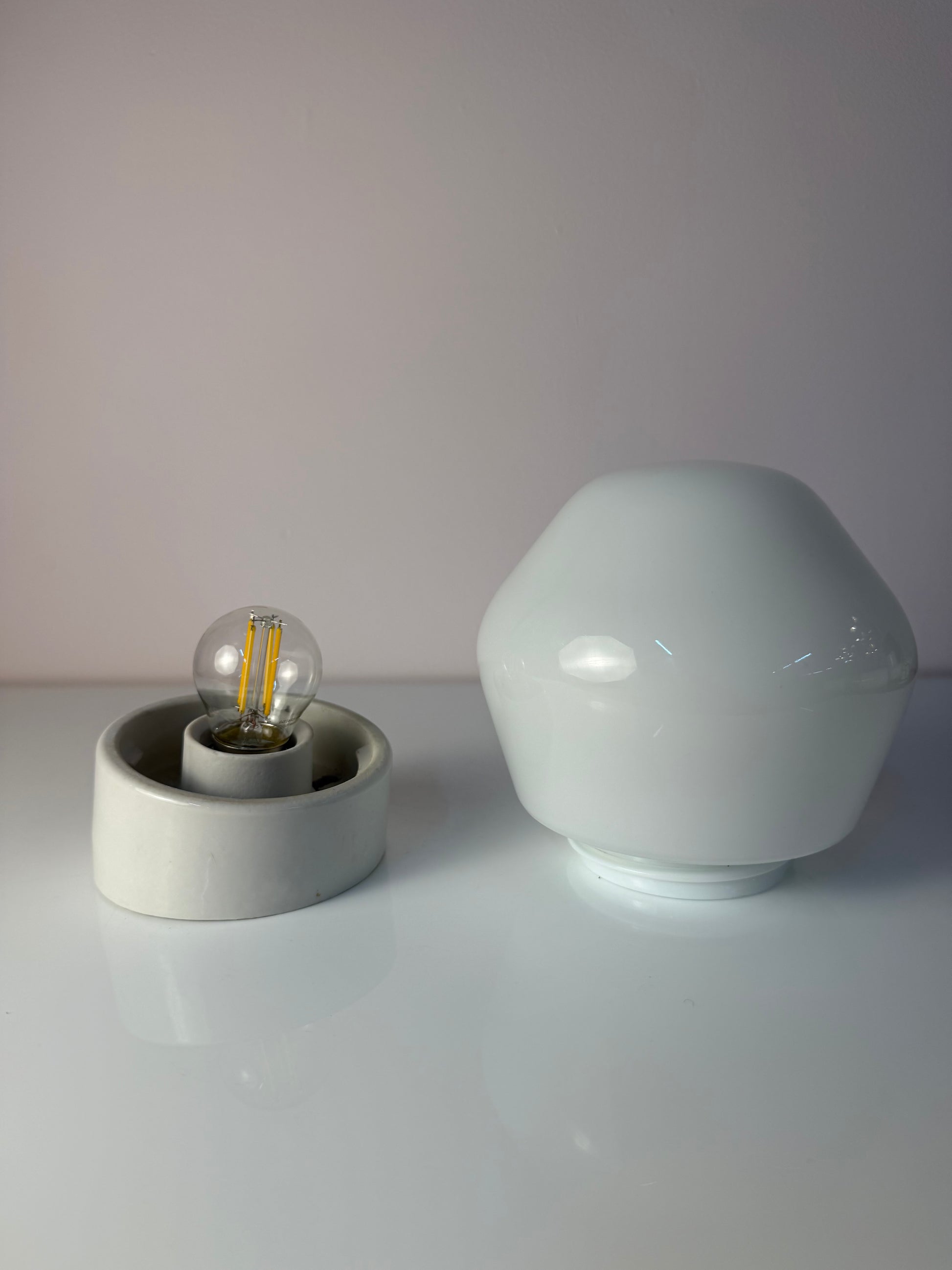 Wandlampe weiß von Ifö