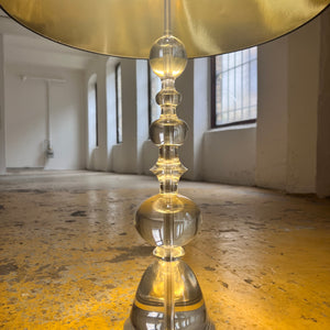 hohe Tischlampe 70er Jahre