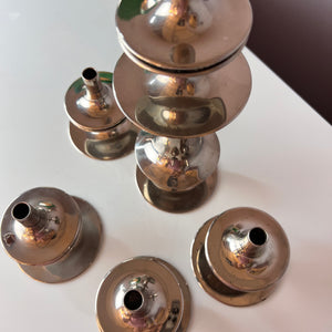 Set: Kerzenständer von Hans Nagel für BMF