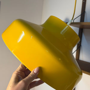 Hängelampe gelb aus Dänemark