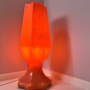 Stehlampe orange von Ilka Plast