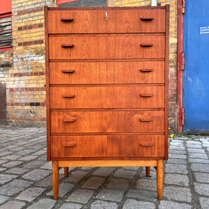 Kommode Teak von A. Ahlström Osakeyhtiö für Warkaus