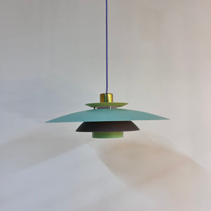 Lamellenlampe neu lackiert, Dänemark