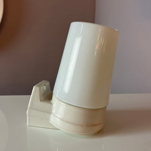 Wandlampe Modell 6070 weiß von Sigvard Bernadotte für Ifö