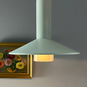 Hängelampe Modell 880 weiß silber von Schmidt’s Lampedesign